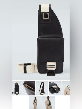 Jacquemus La
Banane Cuerda leather crossbody bag(Brand New)